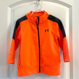 Under Armour Boys Jacket, 18M, Orange